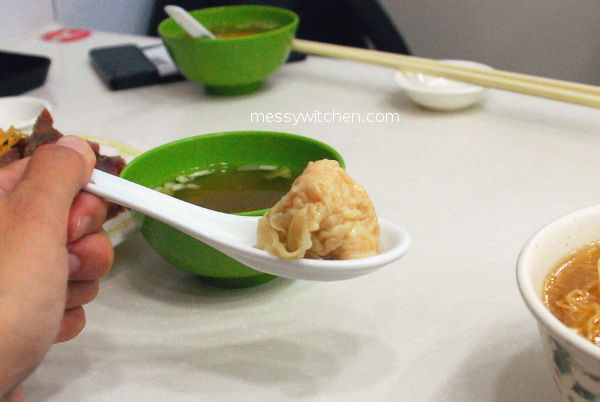 Tiger Prawn Wonton @ Mak Man Kee Noodle Shop, Hong Kong